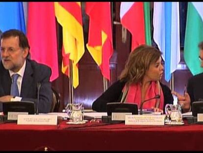 El reparto del déficit entre Gobiernos centra la cumbre autonómica