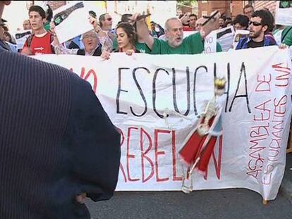 Abucheos a Wert y a los Príncipes en la apertura de curso de FP en Valladolid
