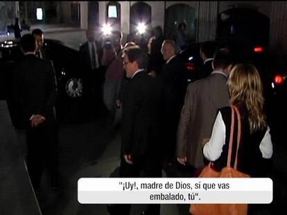 Mas, a un niño que pide independencia: “Uy, madre, sí que vas embalado, tú”