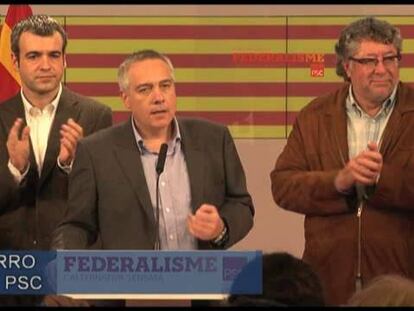 El batacazo de CiU amortigua la caída del PSC, que obtiene su peor resultado