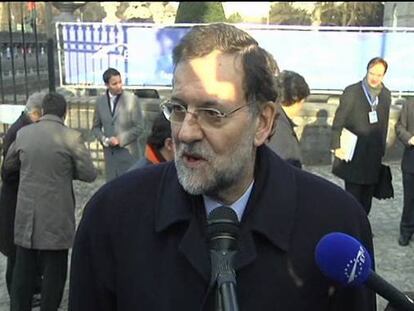 Rajoy asegura que esta satisfecho con la cumbre europea
