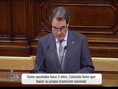 Artur Mas tantea al PSC para no quedar prisionero de ERC