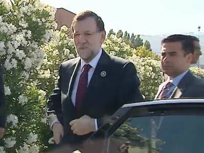 Rajoy se reúne con Merkel en Chile tras los reproches sobre el papel de Alemania
