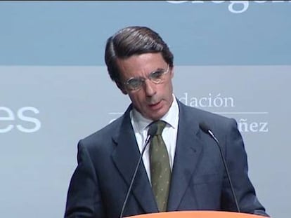 Aznar reprocha al PP haber estado “apartado de lo que le ha llevado al éxito”