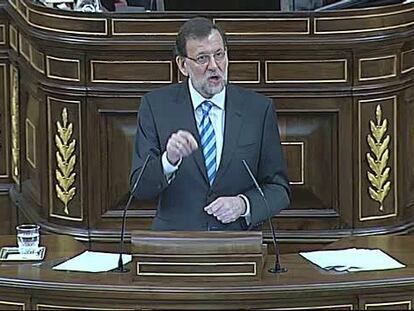 Rajoy avisa de que se siente fuerte para no cambiar su política