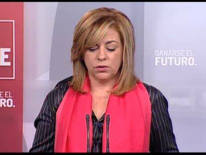 Valenciano: “De cuatro tesoreros del PP, tres están imputados, el otro es Naseiro”