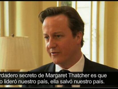 Cameron: “Hemos perdido a una gran líder”