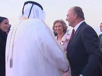 El Rey pidió al emir de Catar apoyo para Navantia en un concurso del emirato