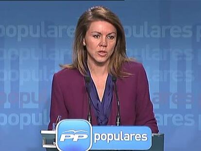 Pons: “La contabilidad del PP no tiene nada que ver con los papeles de Bárcenas”