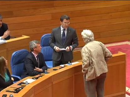 Beiras se enfrenta a Feijóo en el Parlamento gallego
