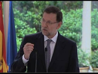 Rajoy reivindica ante Mas el valor de “España como un gran equipo”