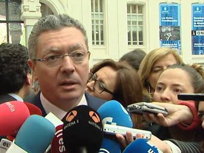 Gallardón sugiere que el criterio para la ley del aborto no lo ha fijado él sino el PP