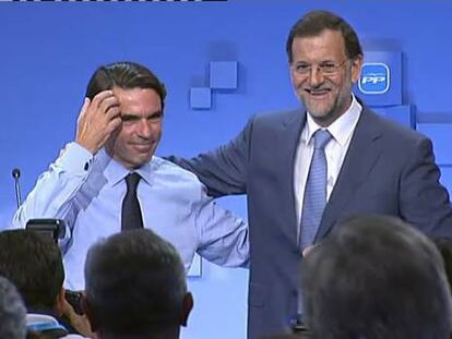 El expresidente no descarta volver a la
política y exige que Rajoy baje impuestos