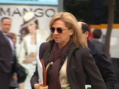 La Infanta pasó de cobrar por su trabajo 162.360 euros en 2007 a 311.169 en 2009