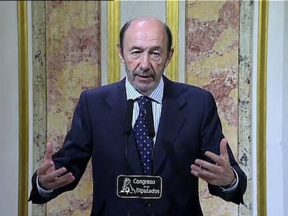 Rubalcaba: “Hablé con Rajoy. Estamos creando un gran acuerdo”