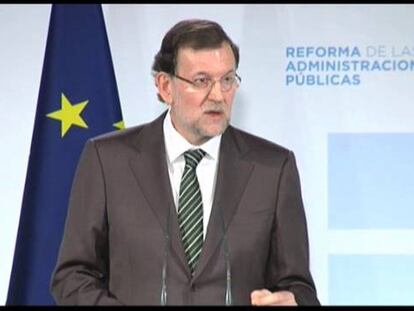 Rajoy: “Quiero acabar con un mito: este es de los países con menos gasto público”