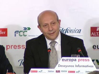 Wert dejará la política cuando finalice su mandato como ministro de Educación