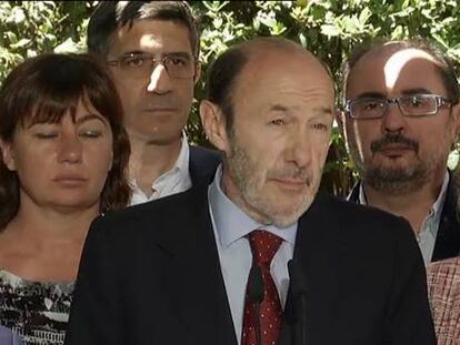 Rubalcaba explicará a Mas el proyecto federalista del PSOE