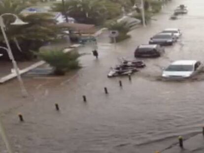 La gota fría causa inundaciones en siete provincias y viaja a Baleares