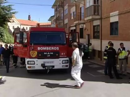 Dos heridos graves tras explotar un artefacto de la Guerra Civil en Teruel