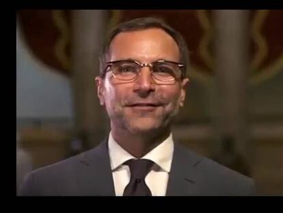 El embajador de EE UU en España se presenta en vídeo