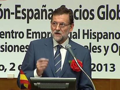 Rajoy: “Hoy se habla de cuán grande va a ser la recuperación”