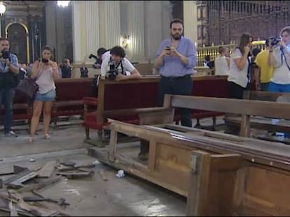 El grupo que colocó explosivos en La Almudena reivindica el ataque de El Pilar