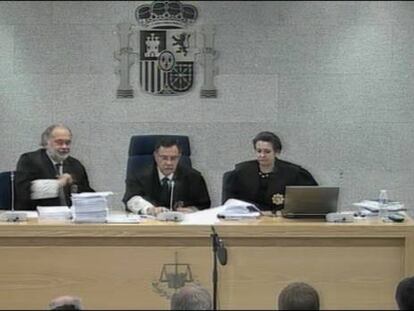 Vídeo del inicio del juicio de las 'herriko tabernas' en la Audiencia Nacional, el 17 de octubre de 2013.