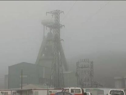 Triste regreso a la mina de León donde se asfixiaron seis trabajadores