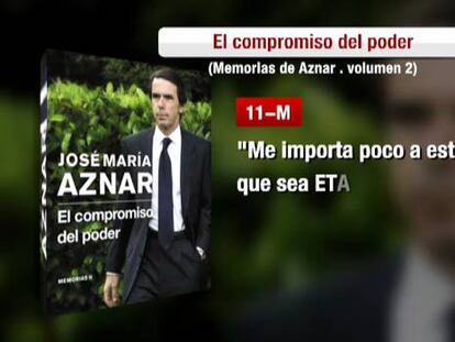 Aznar: “Me preocupa oír a Rajoy decir que llueve mucho”