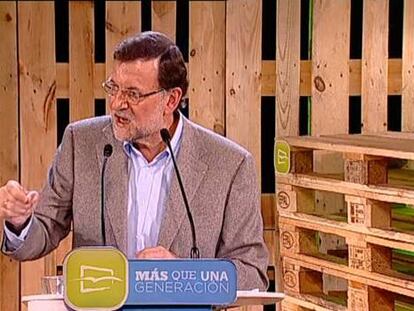Rajoy: “Ya se ve la luz al final del túnel”