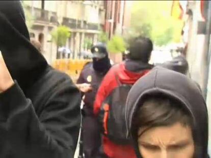 Prisión provisional para dos anarquistas detenidos por el explosivo en El Pilar