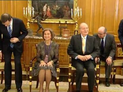 El Rey a Rajoy: “Estoy perfectamente”