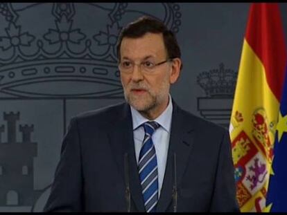 Rajoy: “Esa consulta es inconstitucional y no se va a celebrar”