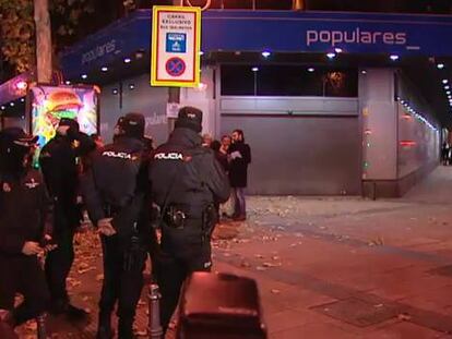 El juez envía a la policía a la sede del PP