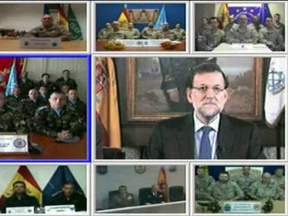 Rajoy da una orden a los militares en el exterior: “Vuelvan sanos y salvos”