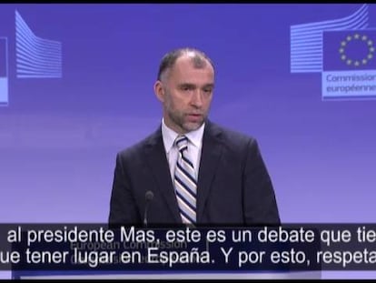 La UE responde por escrito a Mas que el referéndum es un asunto español