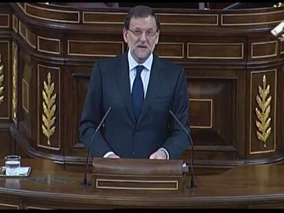 Rajoy: “Contemplo no solo el futuro, sino también el presente, con esperanza”