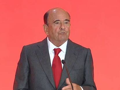 Botín sobre el desafío de Mas: “Cataluña y España unidas tienen más fuerza”