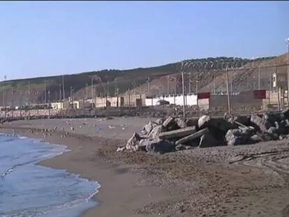 Uma dezena de imigrantes morre enquanto tentava nadar até Ceuta