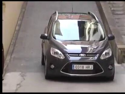 La Infanta llega al juzgado de Palma