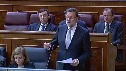 Rajoy utiliza el Congreso para hacer campaña contra el PSOE