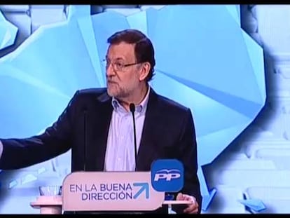 Rajoy alerta de que si no gana el PP habrá un “retroceso en la recuperación”