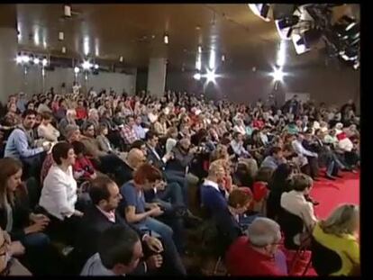 Valenciano reivindica las políticas sociales de Zapatero