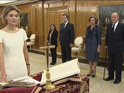 Rajoy hace un retoque mínimo en el Ejecutivo y nombra ministra a Tejerina