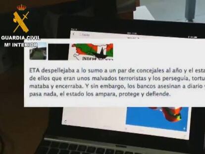 En libertad los 21 detenidos por ofender a víctimas del terrorismo en Internet
