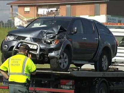 Dos personas mueren en Cantabria en un accidente múltiple en la A-8