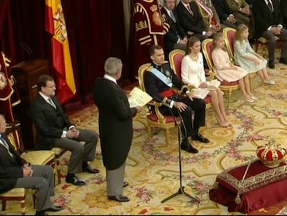 “Las Cortes tienen puestas grandes esperanzas en vuestra exigente misión”