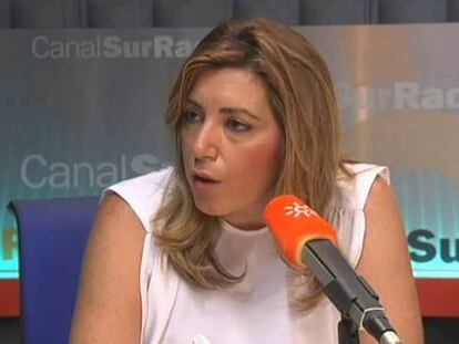 Susana Díaz defiende la honestidad de Chaves y Griñán en el caso de los ERE