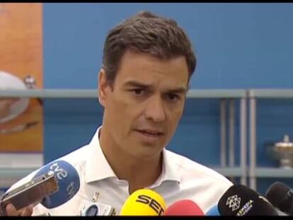 Sánchez apoya la reducción de aforados y propone suprimir el indulto político